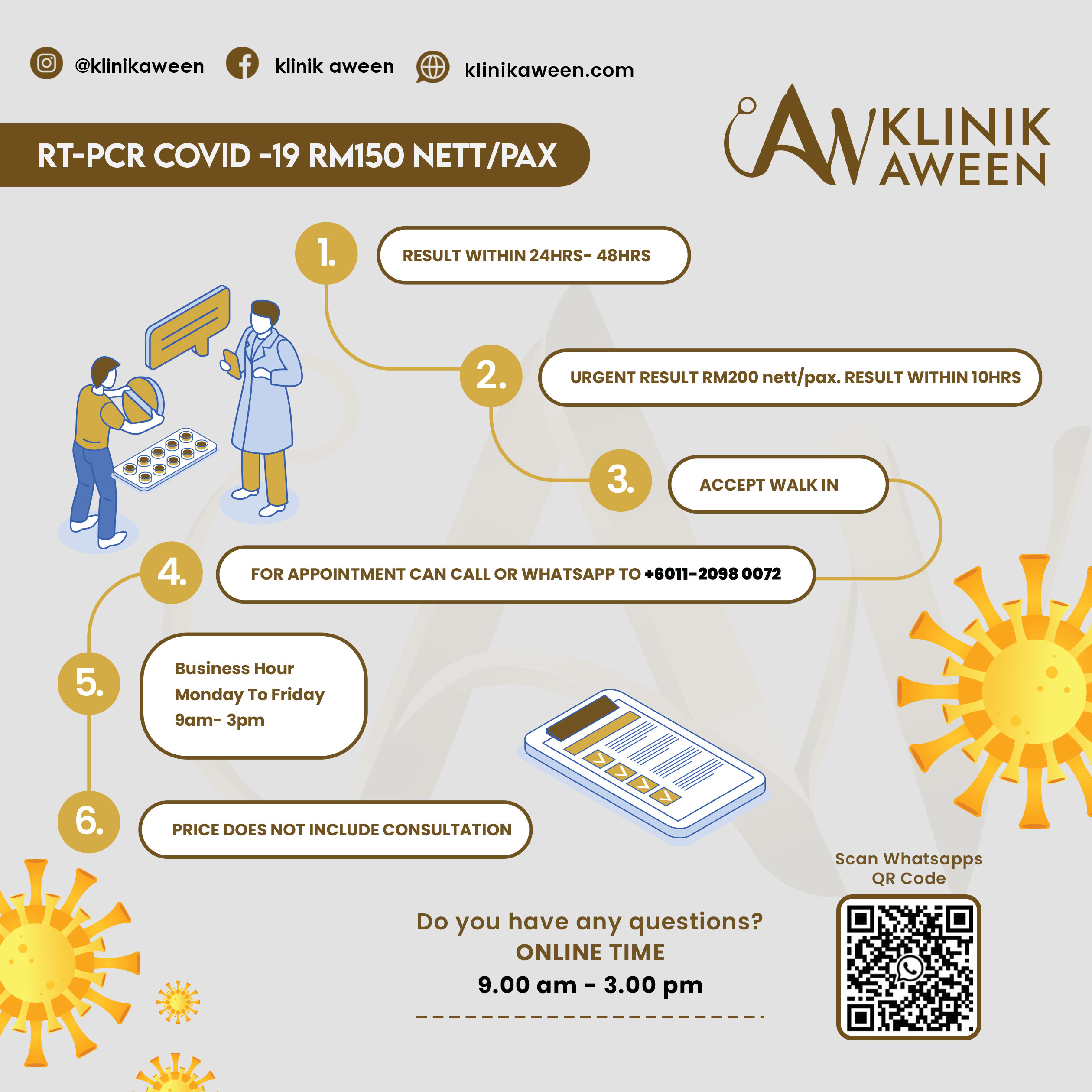 rtpcr covid-19 test cyberjaya